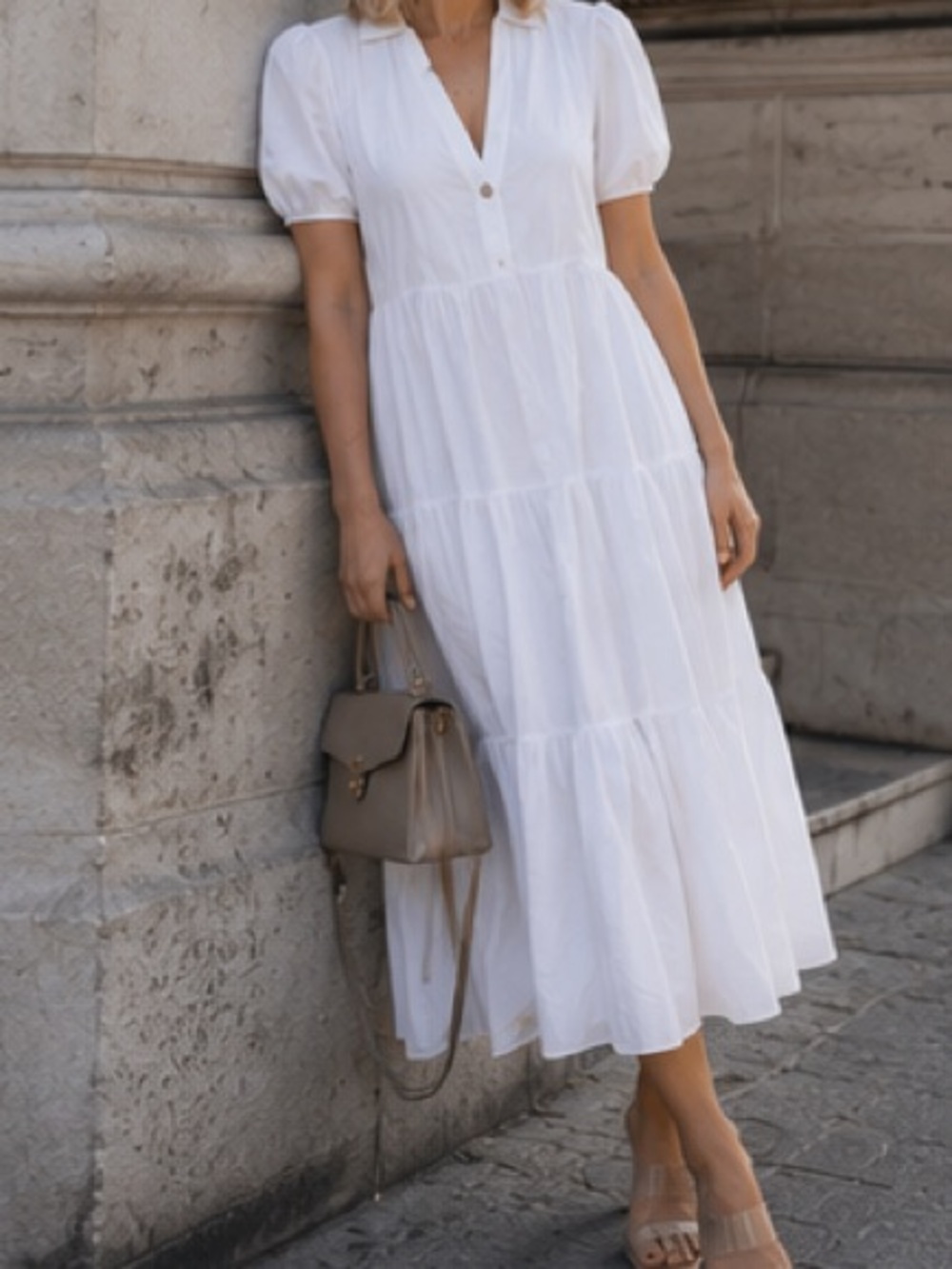 Zara cotton dress bloggers favorite - Picture 11 of 13